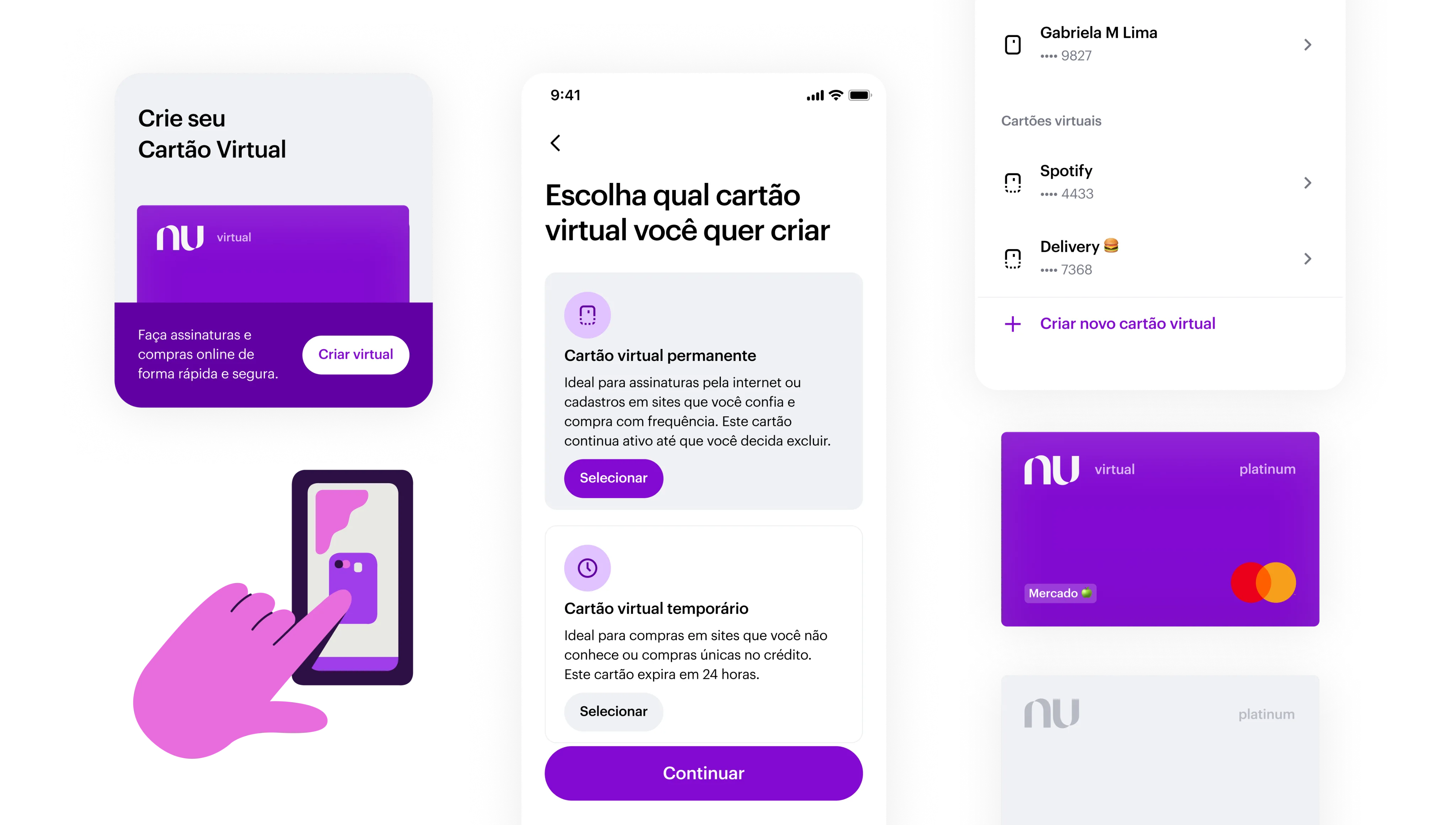 Usability test versions