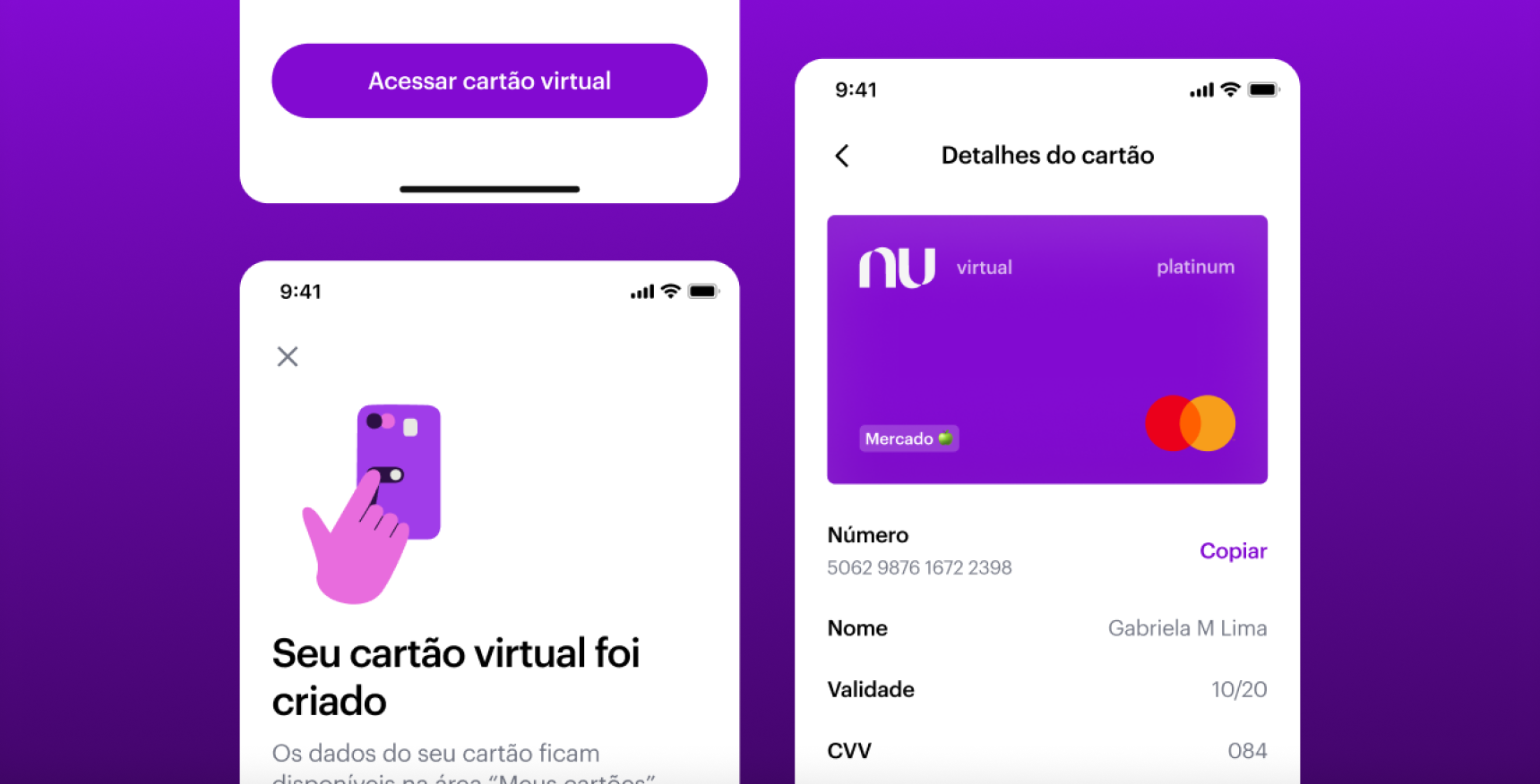Nubank Virtual Cards